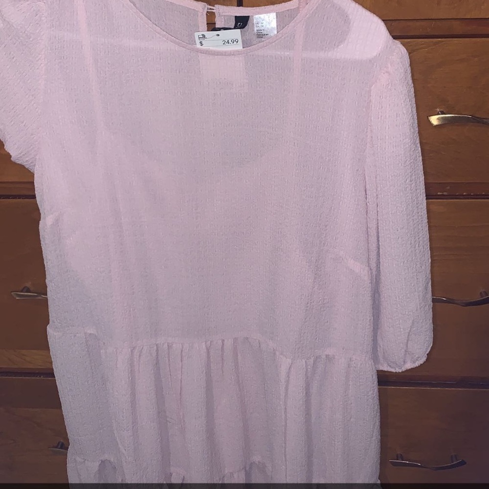 H&M dress puff sleeve